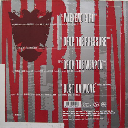 Merlin : Drop The Weapon / Weekend Girl (12")