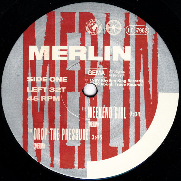 Merlin : Drop The Weapon / Weekend Girl (12")