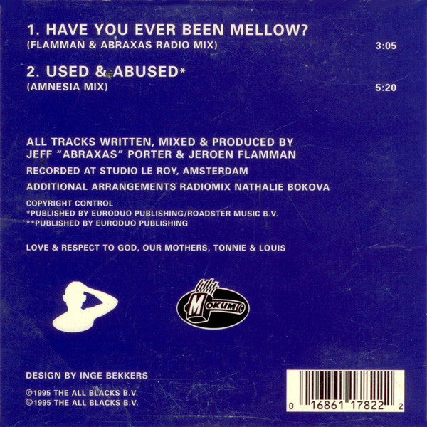 Party Animals : Have You Ever Been Mellow? (CD, Single, Car)