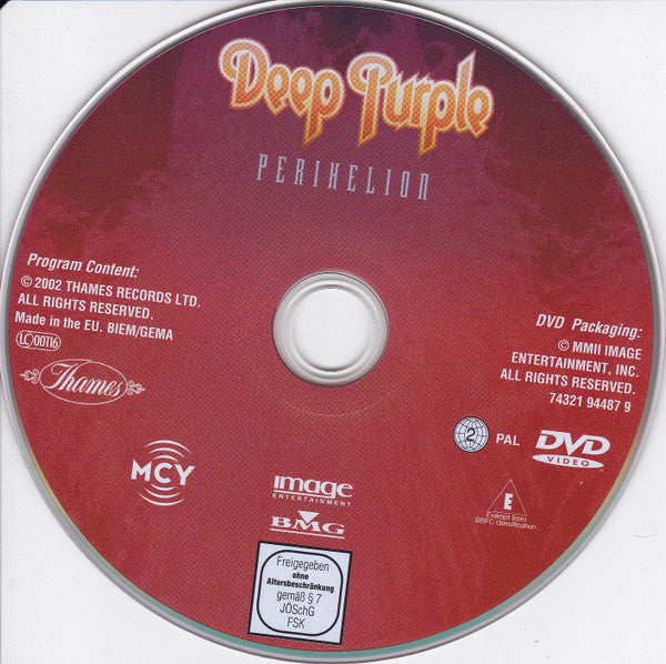 Deep Purple : Perihelion (DVD-V, Multichannel, PAL)