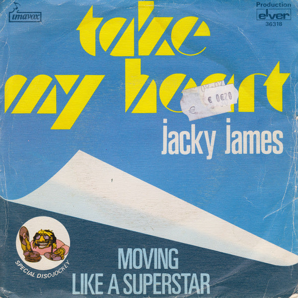 Jacky James : Take My Heart (7", Single)