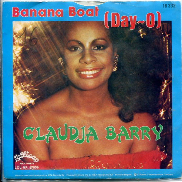 Claudja Barry : Banana Boat (Day-O) (7", Single)