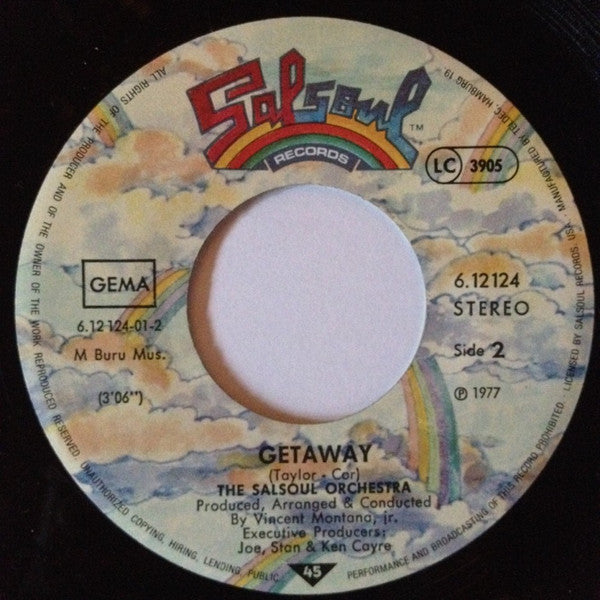 The Salsoul Orchestra : Short Shorts / Getaway (7", Single)