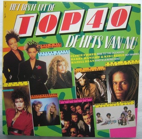 Various : Het Beste Uit De Top 40 - De Hits Van Nu (LP, Comp)