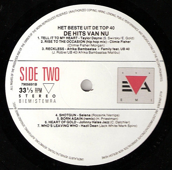 Various : Het Beste Uit De Top 40 - De Hits Van Nu (LP, Comp)
