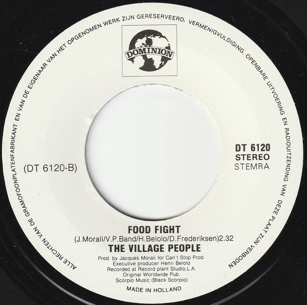 Village People : Do You Wanna Spend The Night (7")