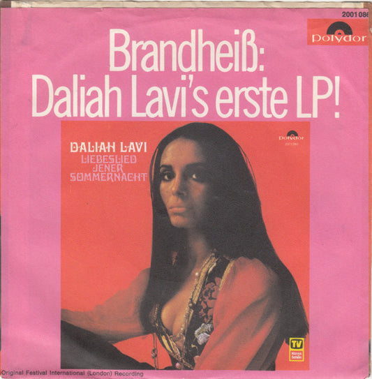 Daliah Lavi : Oh, Wann Kommst Du? / Drei Schwarze Rosen (7", Single)