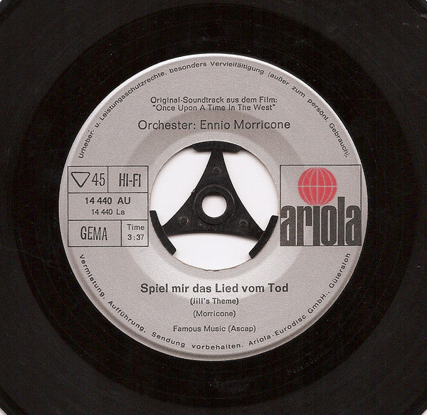Ennio Morricone : Spiel Mir Das Lied Vom Tod (7", Single, Mono)
