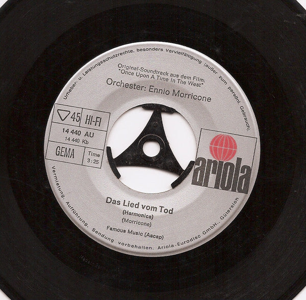 Ennio Morricone : Spiel Mir Das Lied Vom Tod (7", Single, Mono)