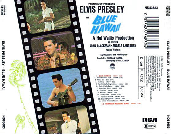 Elvis Presley : Blue Hawaii (CD, Album, RE)