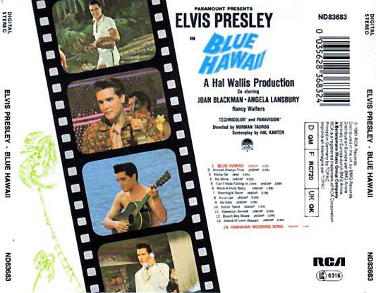 Elvis Presley : Blue Hawaii (CD, Album, RE)