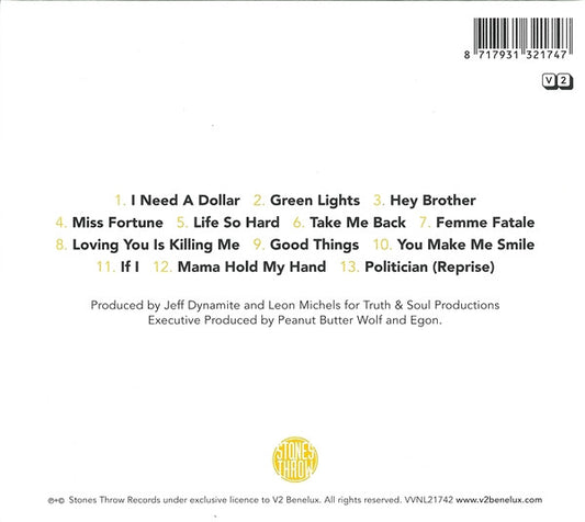 Aloe Blacc : Good Things (CD, Album)