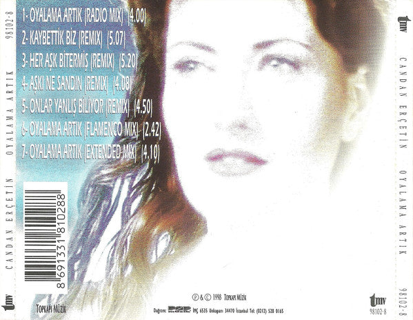 Candan Erçetin : Oyalama Artık - The Remix EP 2 (CD, EP, Ora)