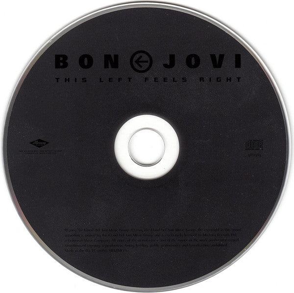 Bon Jovi : This Left Feels Right (CD, Album, S/Edition)