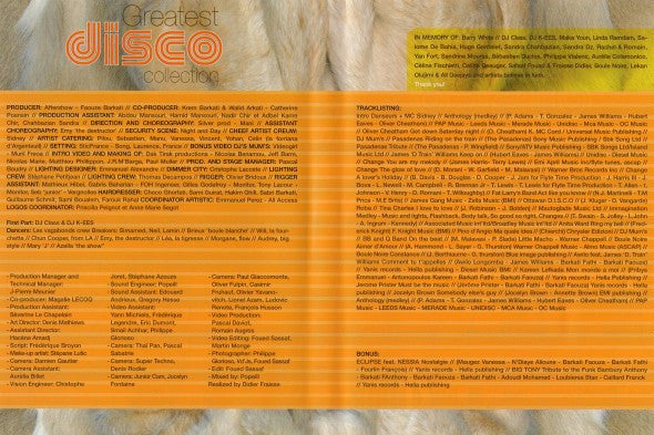Various : Tribute To The Funk - Live In Paris Greatest Disco Collection By DJ Mum's (DVD-V)