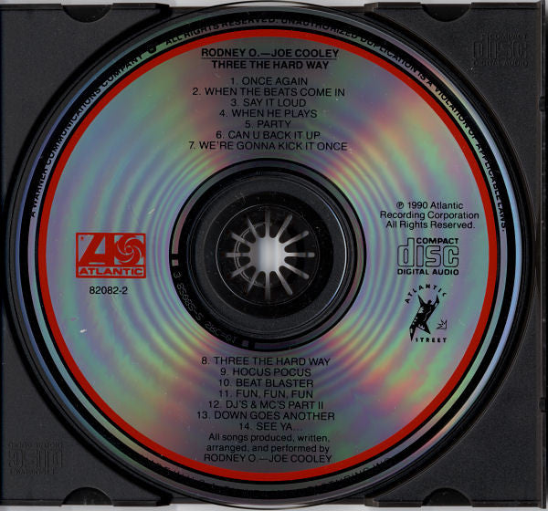 Rodney O & Joe Cooley : Three The Hard Way (CD, Album)