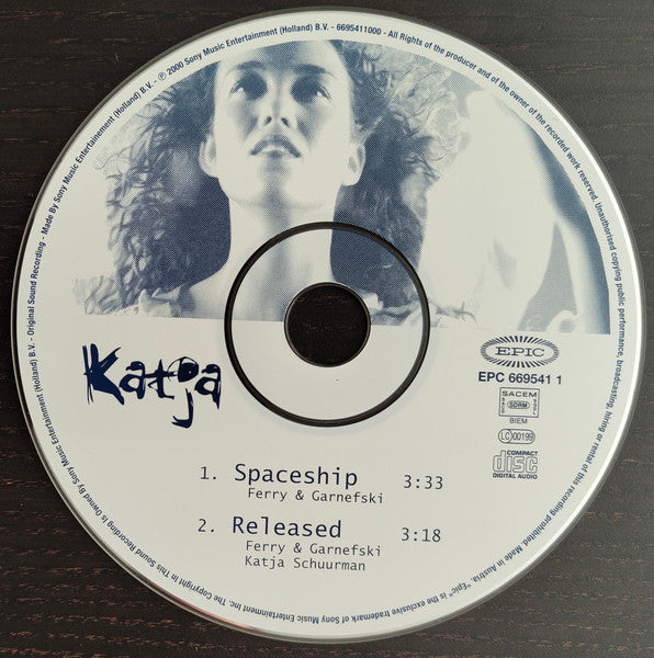 Katja Schuurman : Spaceship (CD, Single)