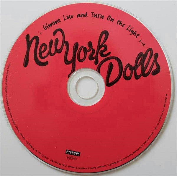 New York Dolls : Gimme Luv And Turn On The Light (CD, Single, Promo)