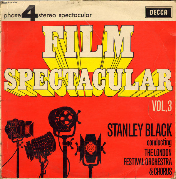 Stanley Black Conducting The London Festival Orchestra : Film Spectacular Vol. 3 (LP)