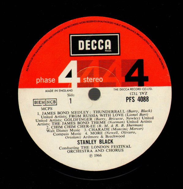 Stanley Black Conducting The London Festival Orchestra : Film Spectacular Vol. 3 (LP)