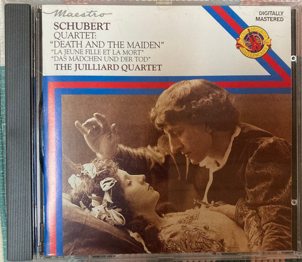 Franz Schubert, Juilliard String Quartet : Quartet: "Death And The Maiden" / "La Jeune Fille Et La Mort" / "Das Mädchen Und Der Tod"  (CD, Comp)