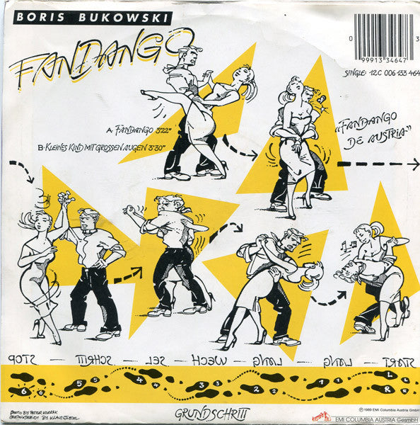 Boris Bukowski : Fandango (7", Single)