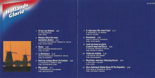 Holland Koor : Hollands Glorie (CD, Album)