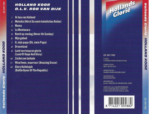 Holland Koor : Hollands Glorie (CD, Album)