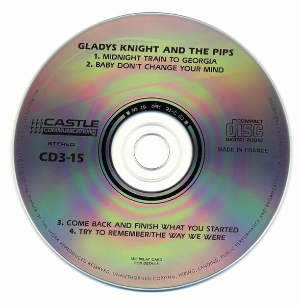 Gladys Knight And The Pips : Midnight Train To Georgia (CD, EP, Ltd, S/Edition)