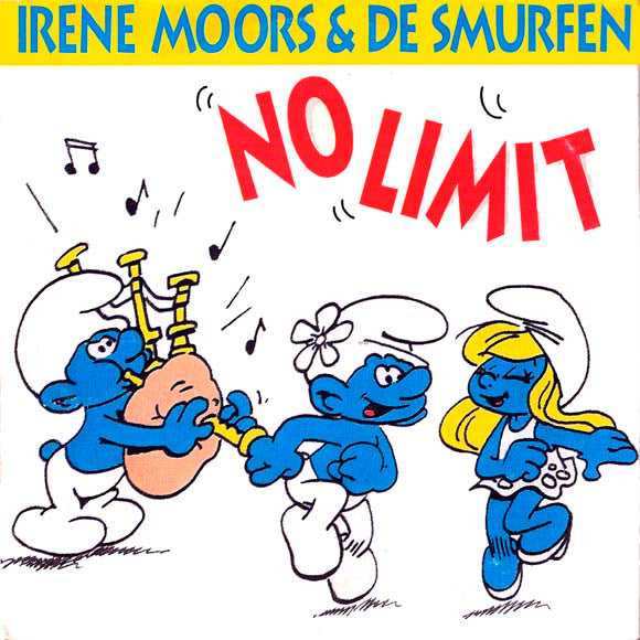 Irene Moors & The Smurfs (2) : No Limit (CD, Single, Car)