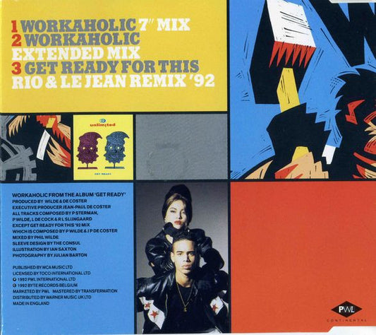 2 Unlimited : Workaholic (CD, Single)