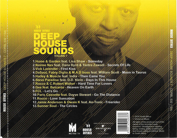 Various : Deep House Sounds 7 (CD, Comp, Mixed)