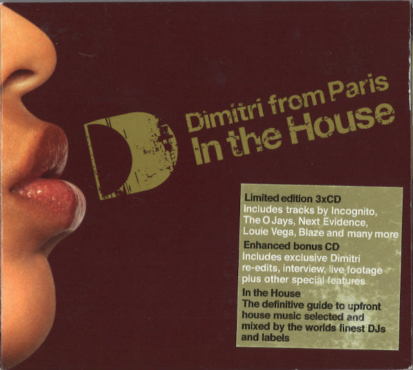 Dimitri From Paris : In The House (2xCD, Mixed + CD, Comp, Enh)