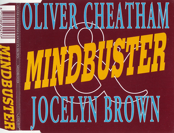 Oliver Cheatham & Jocelyn Brown : Mindbuster (CD, Maxi)
