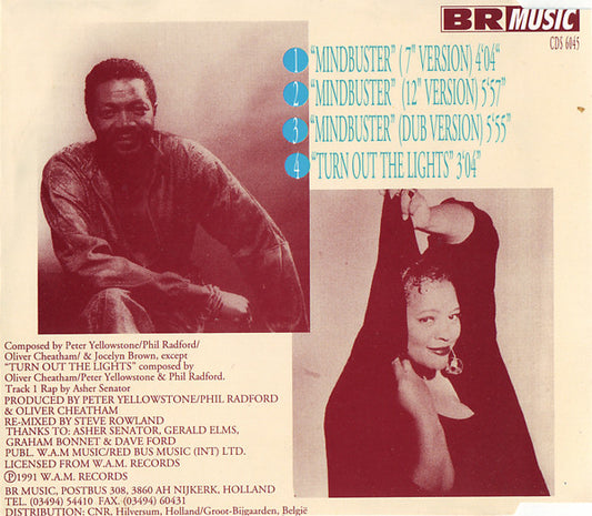 Oliver Cheatham & Jocelyn Brown : Mindbuster (CD, Maxi)