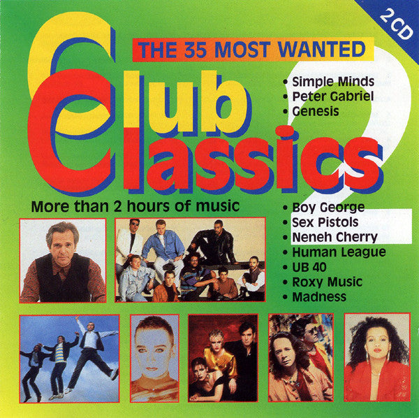 Various : Club Classics 2 (The 35 Most Wanted) (2xCD, Comp)