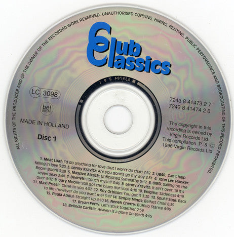 Various : Club Classics 2 (The 35 Most Wanted) (2xCD, Comp)