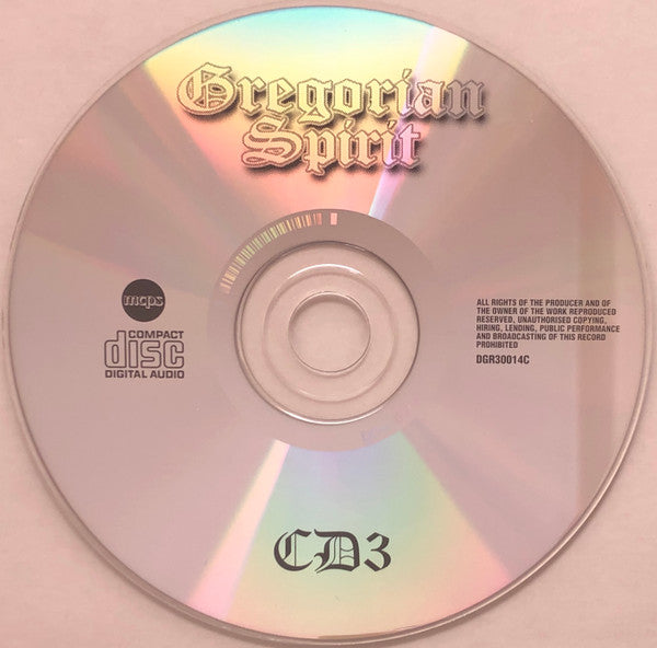 Various : Gregorian Spirit (3xCD, Comp)
