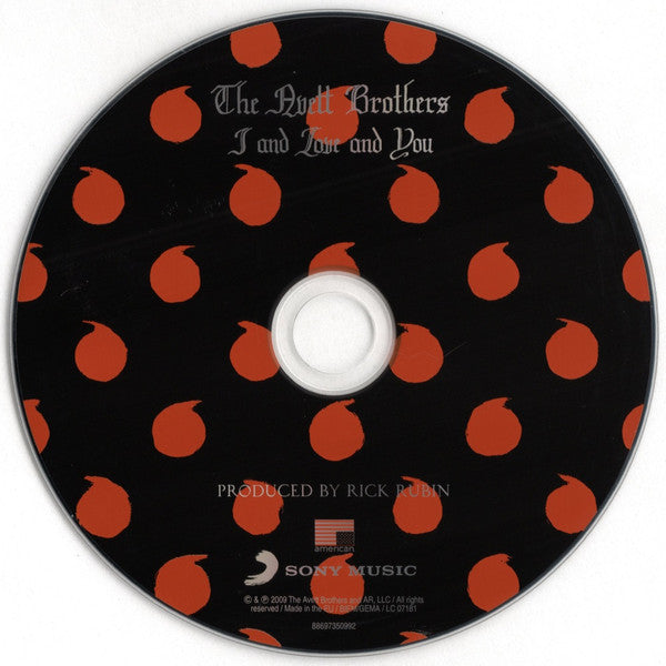 The Avett Brothers : I And Love And You (CD, Album, O-C)