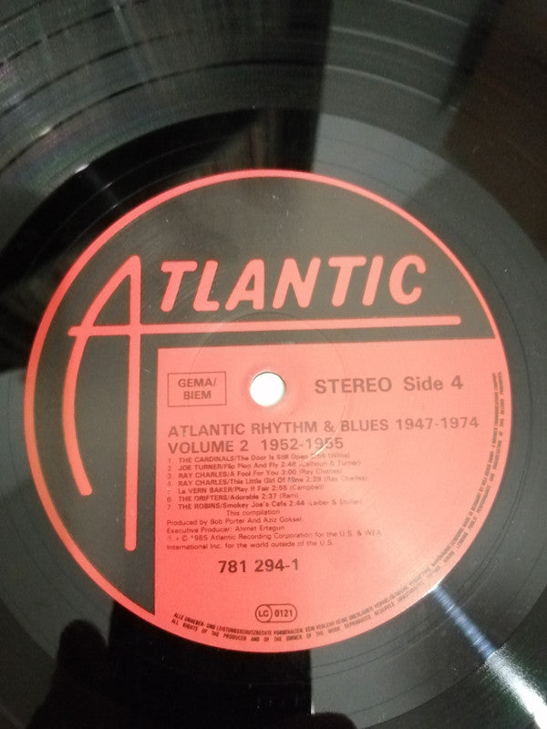 Various : Atlantic Rhythm And Blues 1947–1974 (Volume 2 1952–1955) (2xLP, Comp, Gat)