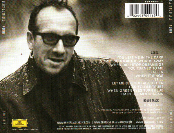 Elvis Costello : North (CD, Album)