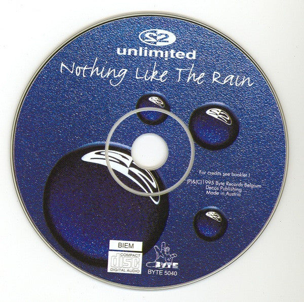 2 Unlimited : Nothing Like The Rain (CD, Maxi)