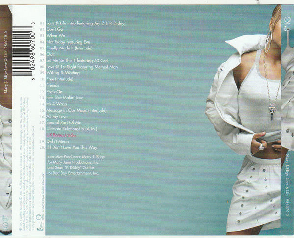 Mary J. Blige : Love & Life (CD, Album, S/Edition)