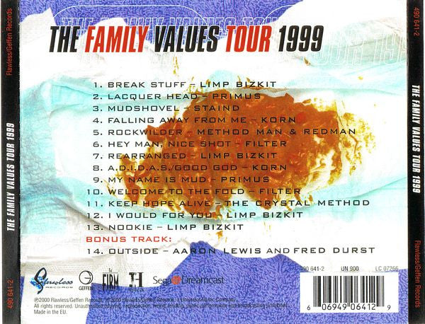 Various : The Family Values Tour 1999 (CD, Comp)