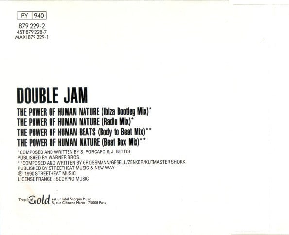 Double Jam : The Power Of Human Nature (CD, Maxi)