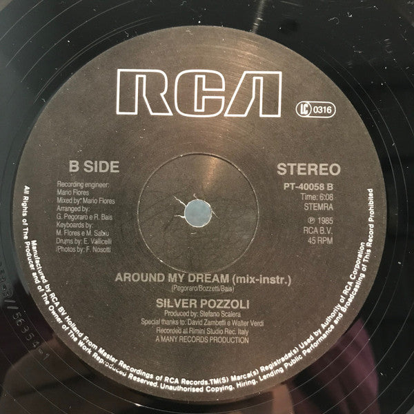 Silver Pozzoli* : Around My Dream (12")