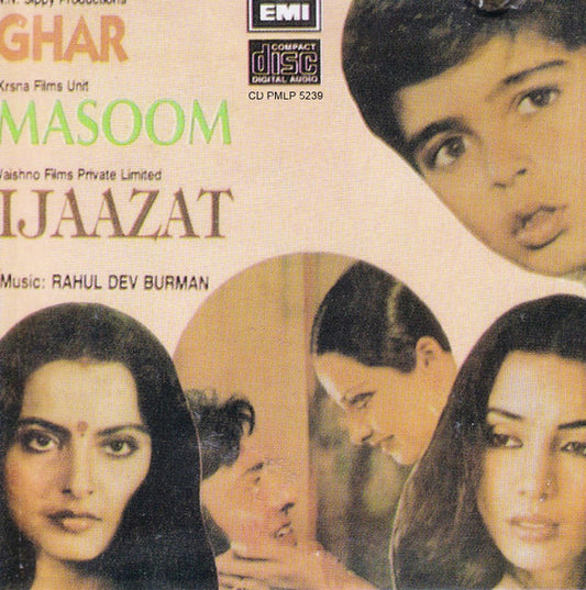 R. D. Burman : Ghar / Masoom / Ijaazat (CD, Comp)