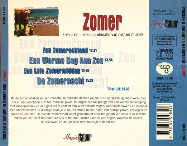 Radical (7) : Muziek & Natuur In Nederland - Zomer (CD)