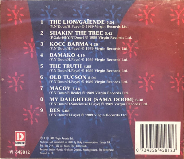 Youssou N'Dour : The Lion (CD, Album, RE)