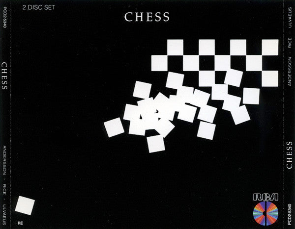 Benny Andersson, Tim Rice, Björn Ulvaeus : Chess (2xCD, Album, RE)
